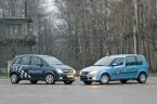 : Opel Meriva vs. Skoda Roomster -   