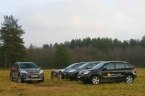 Renault Koleos, Peugeot 4007, Citroen C-Crosser, Ford Kuga:   