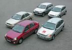 Ford Focus, Kia Rio, Chevrolet Niva, Hyundai Accent, Renault Symbol / 