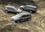  Audi Allroad, Subaru Legacy Outback, Volvo V70 /   